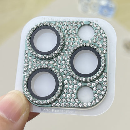 Diamond lens with crystal case