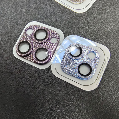 Diamond lens with crystal case