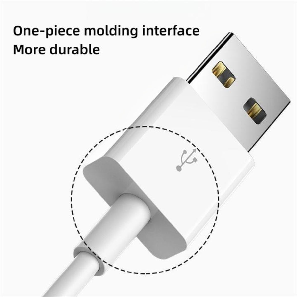 High Quality 5v2a TPE Original Defense Data Cable USB-A to Lighting Super Fast Charger Data Cable for I Phone