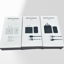 PD 45W USB C Ultra Fast Wall Charger 5A Dual Type-C Fast Charging Cable for Samsung Galaxy S23 S24 S25 Ultra Fold5