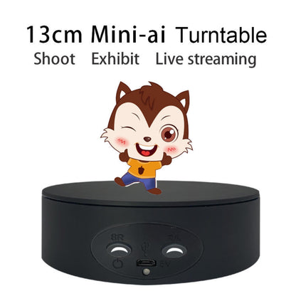 13cm Electric Video Shooting Turntable Display Stand 360 Degrees Rotation Photography Turntable