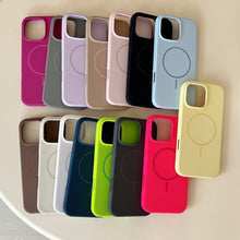 In Stock Silicon Magnetic Mobile Phone case for iPhone 17 case High Quality Colorful Phone case for iPhone 16 15 14 13 12 Pro