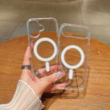 In Stock Transparent Acrylic Phone case With Box for iPhone 17 16 15 Pro Clear Magnetic for iPhone 17 Pro Max 17 Air for Samsung