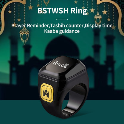 App Control Smart Zikr Ring Led Display Digital Tasbeeh Counter for Daily Prayers Counting