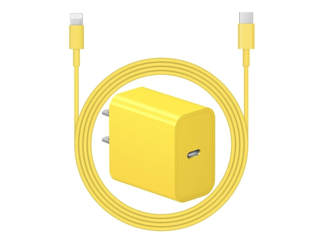 Andriod charger yellow